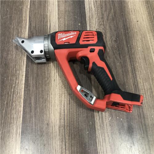 AS-IS Milwaukee 18-Volt Lithium-Ion Cordless 18-Gauge Double Cut Metal Shear (Tool-Only)