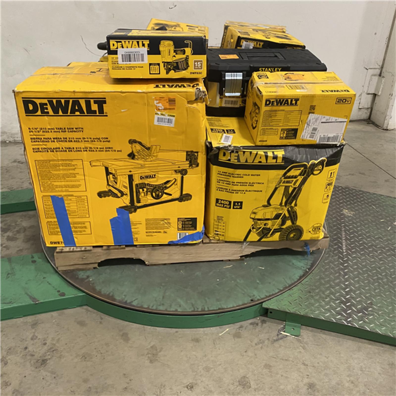 Dallas Location - As-Is DEWALT Tool Pallet