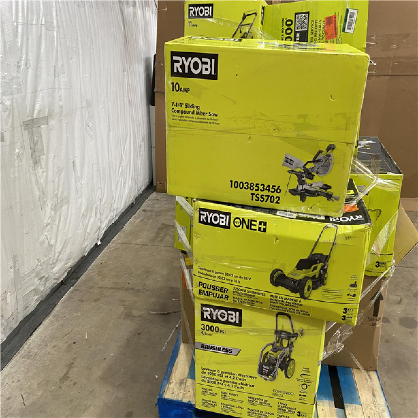 Houston Location AS IS - Tool Pallet