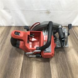 AS-IS Milwaukee FUEL 18V Lithium-Ion Cordless 7-1/4 in. Rear Handle Circular Saw (Tool-Only)