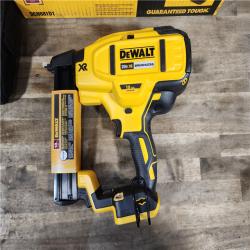 HOUSTON LOCATION - AS-IS (APPEARS LIKE NEW) DeWALT DCN681D1 20-Volt MAX 18ga Cordless Brushless Narrow Crown Stapler Kit