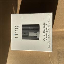 NEW! - Ring Quick-Release Battery Pack For Video Doorbells And Security Cams - (9 UNITS)