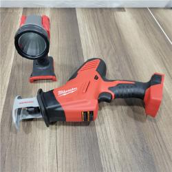 AS-IS  Milwaukee M18 18-Volt Lithium-Ion Cordless Combo Kit 7-Tool with 2-Batteries, Charger and Tool Bag