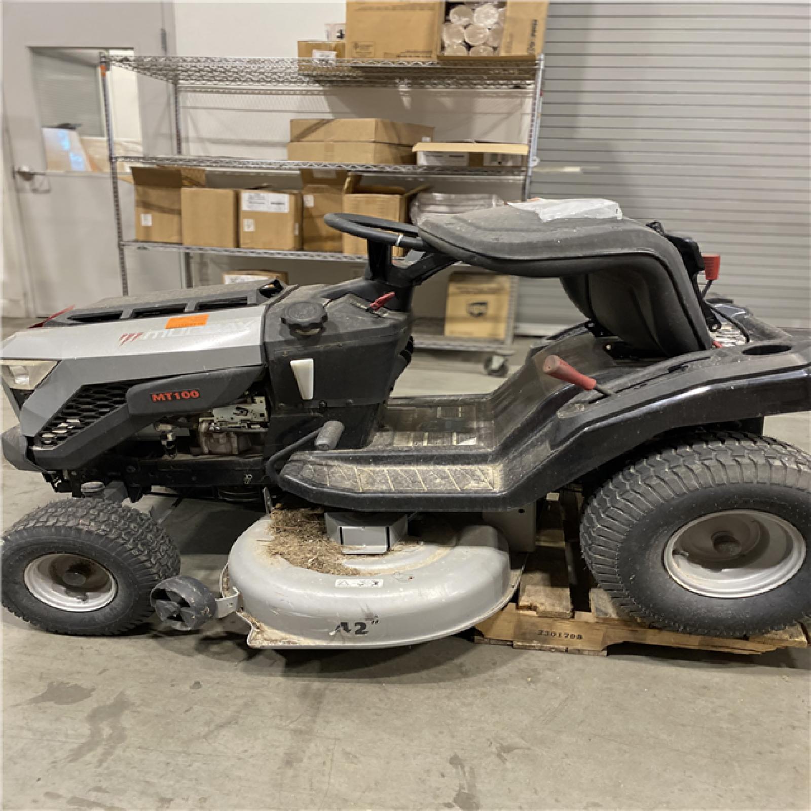 Dallas Location - As-Is Murray MT100 42 in. Gas Riding Lawn Tractor Mower
