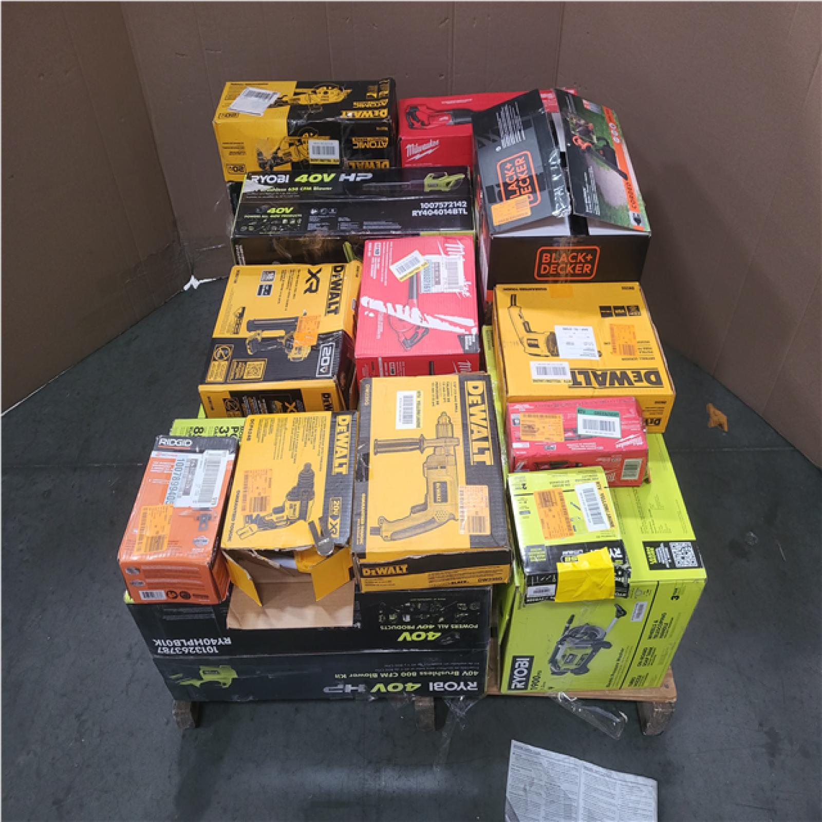 CALIFORNIA AS-IS TOOL PALLET