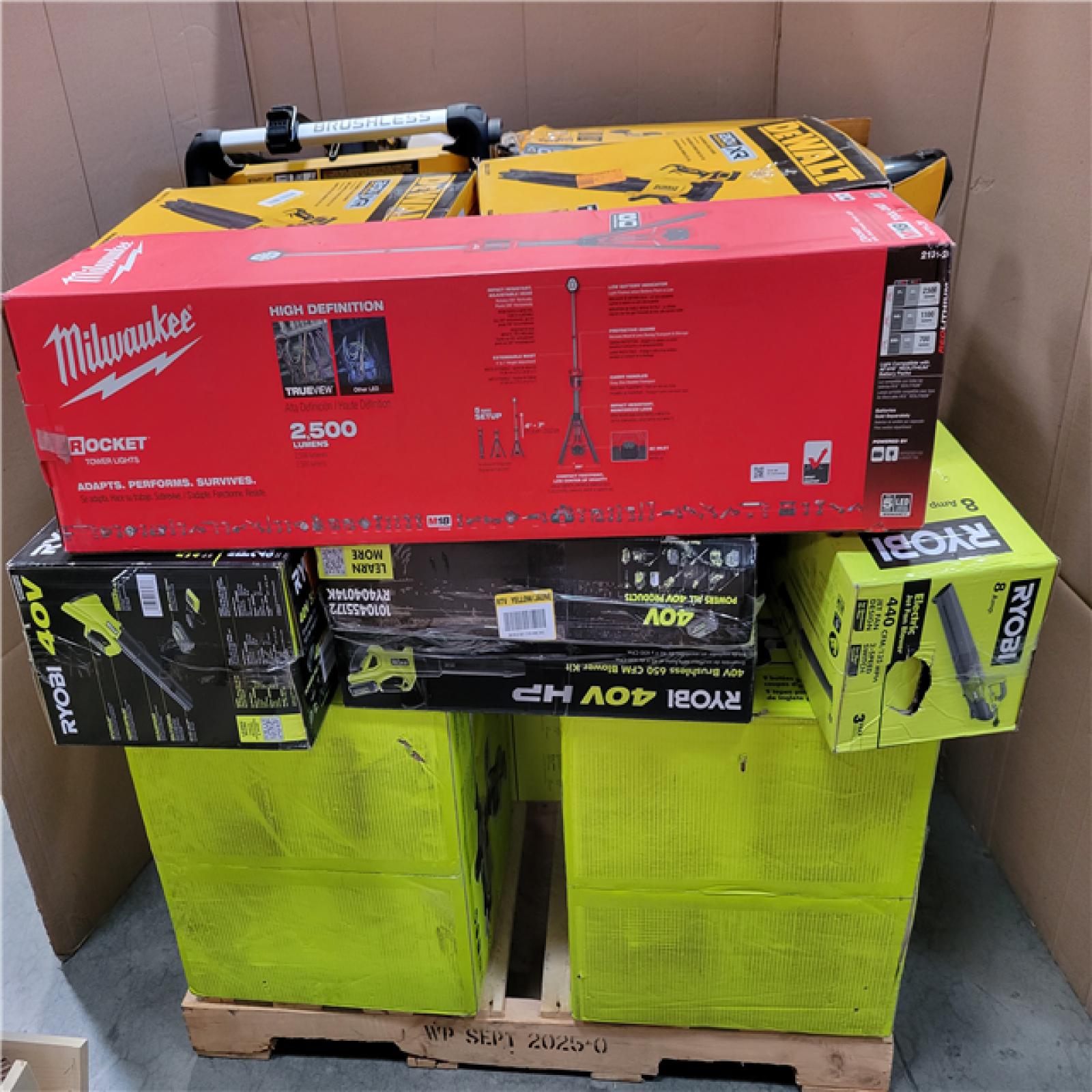 CALIFORNIA AS-IS TOOL PALLET