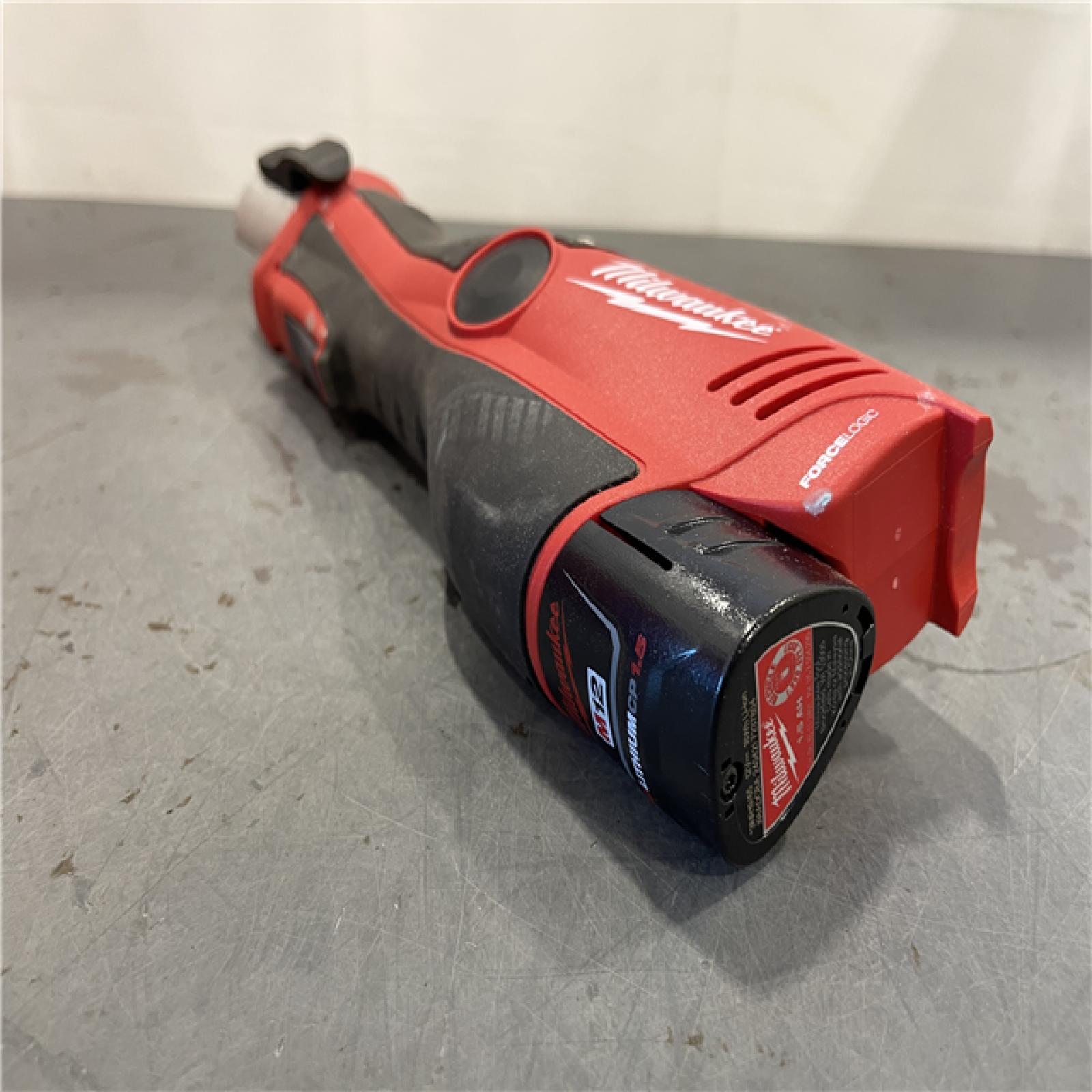 AS-IS - MILWAUKEE 12-Volt Lithium-Ion Force Logic Cordless Press Tool Kit