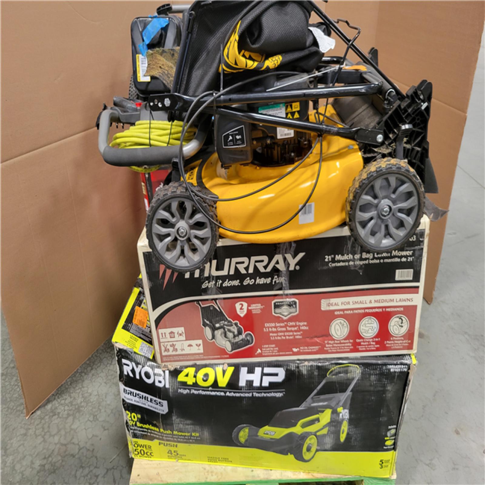 CALIFORNIA AS-IS OUTDOOR POWER EQUIPMENT