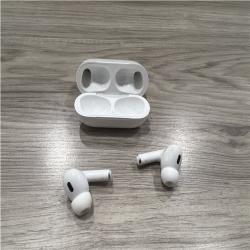 AS-IS Apple AirPods Pro (2nd Generation) with the USB-C MagSafe Charging Case