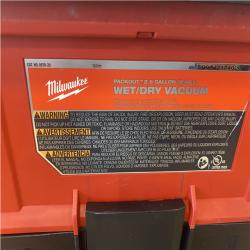 AS-IS  Milwaukee FUEL PACKOUT 18-Volt Lithium-Ion Cordless 2.5 Gal. Wet/Dry Vacuum (Vacuum-Only)