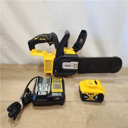 AS-IS- DEWALT 20V MAX Compact 12 Brushless Cordless Chainsaw Kit