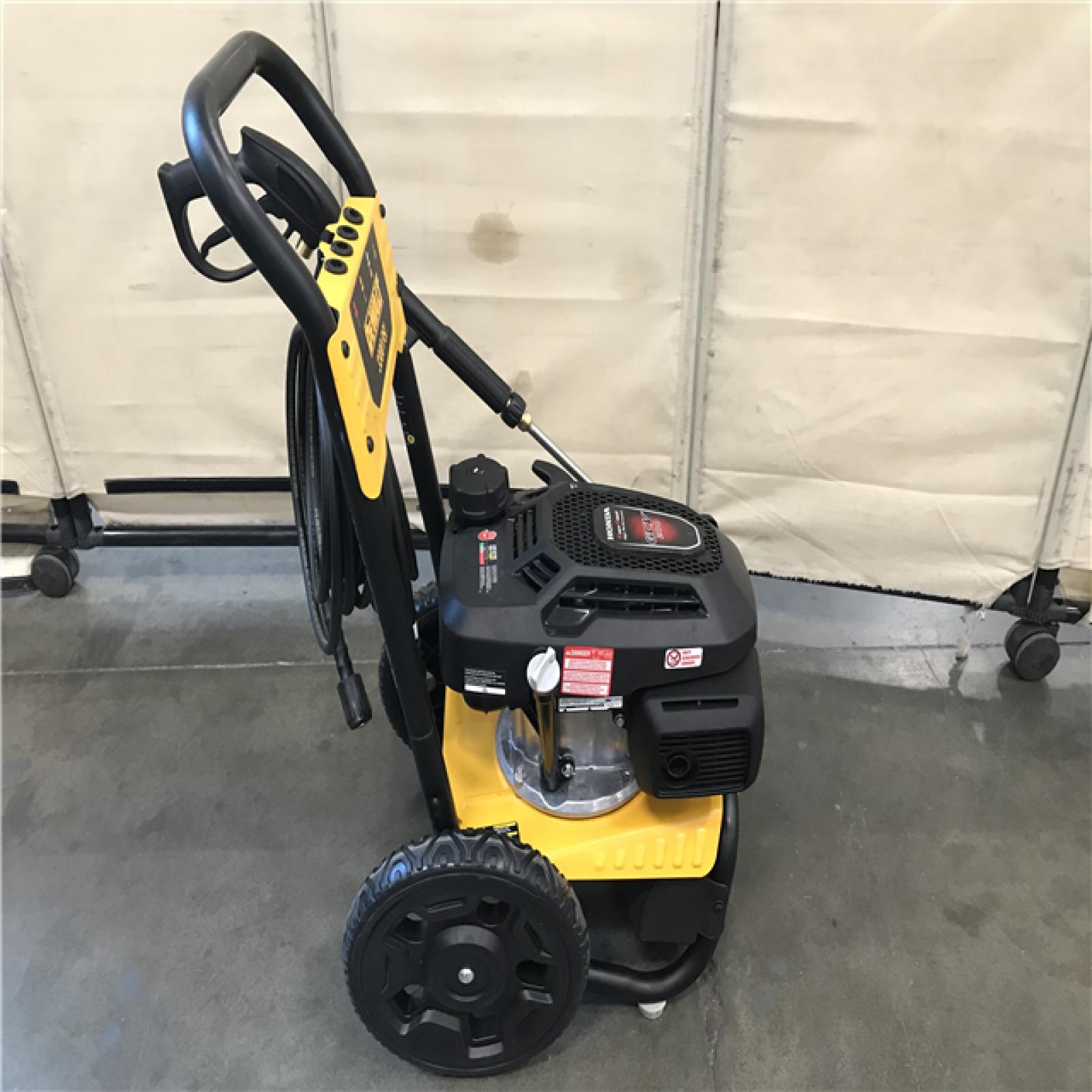 California AS-IS DEWALT 3300 PSI 2.4 GPM Gas Cold Water Pressure Washer with HONDA GCV200 Engine