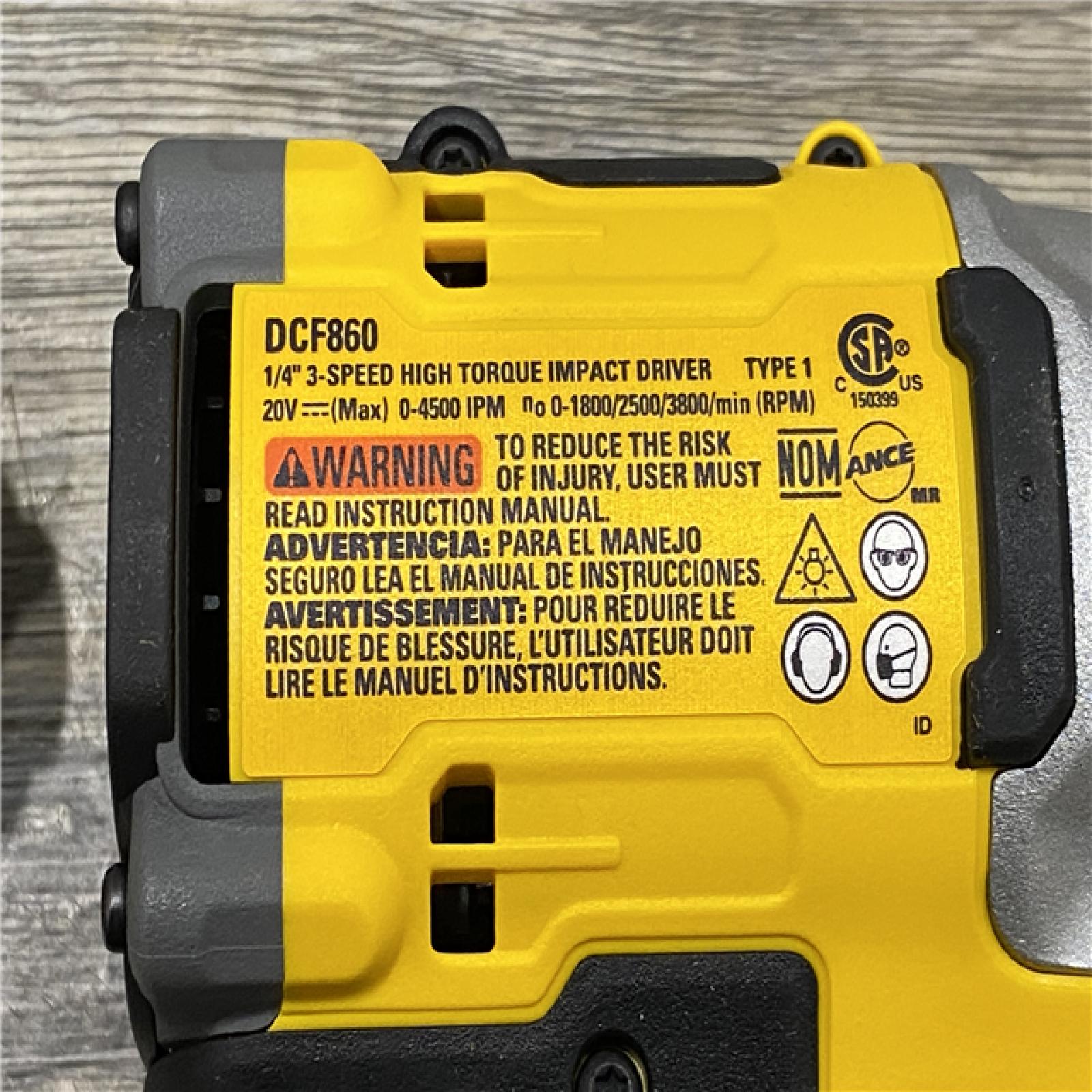 AS-IS DEWALT 20V XR Lithium-Ion Cordless 2-Tool Combo Kit