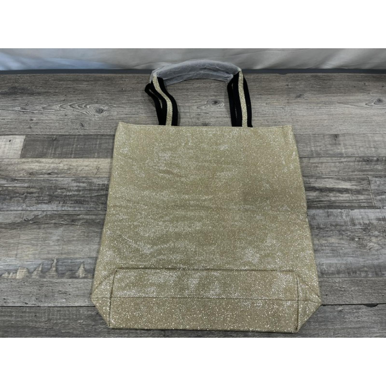 NEW - Victoria Secret Gold Tote Bag
