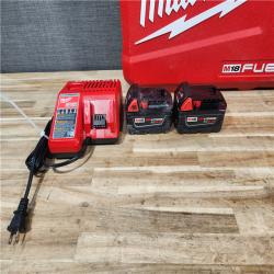 HOUSTON LOCATION - AS-IS Milwaukee FUEL 18V Lithium-Ion Brushless Cordless Hammer Drill and Impact Driver Combo Kit