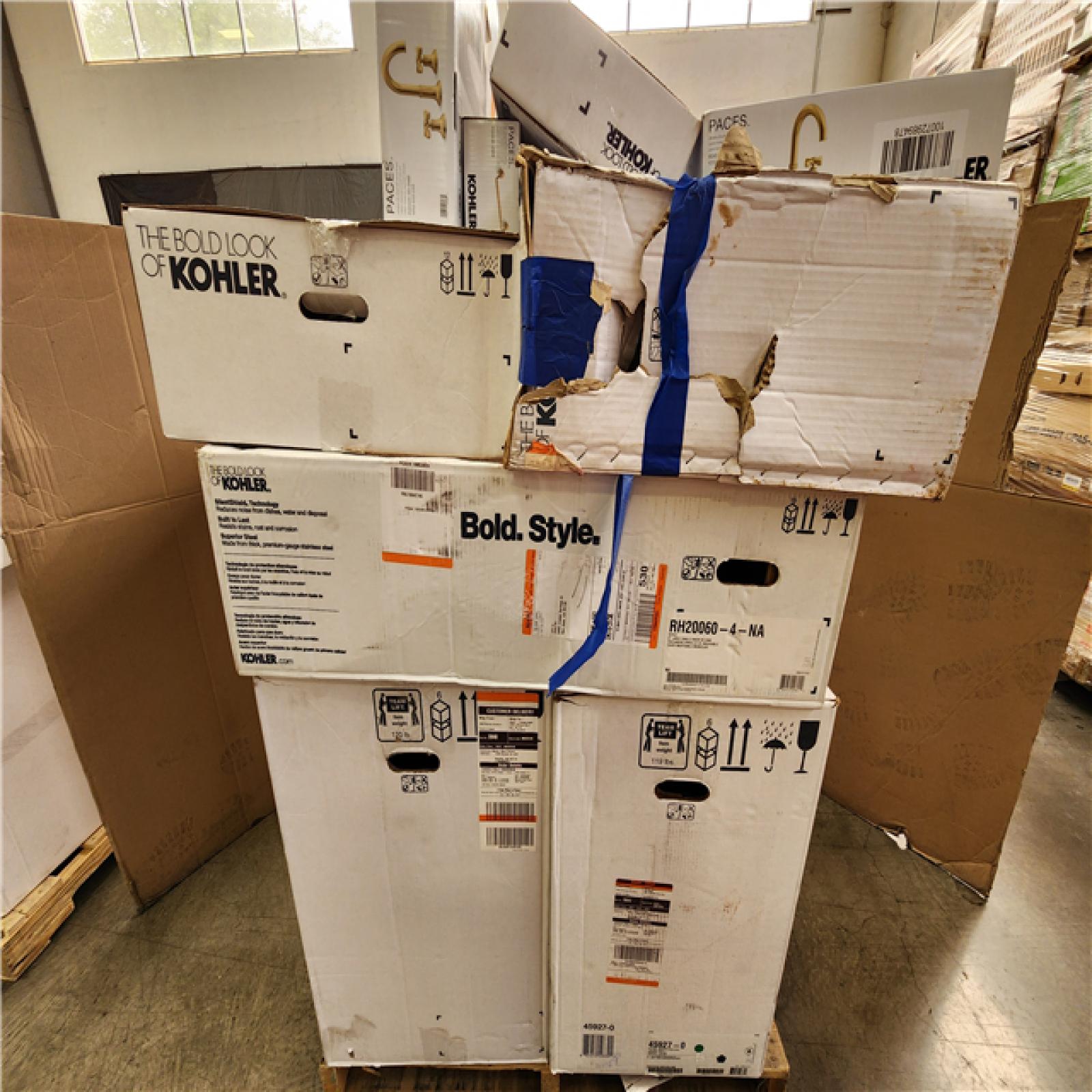Phoenix AS-IS Pallet of Assorted Kohler Goods