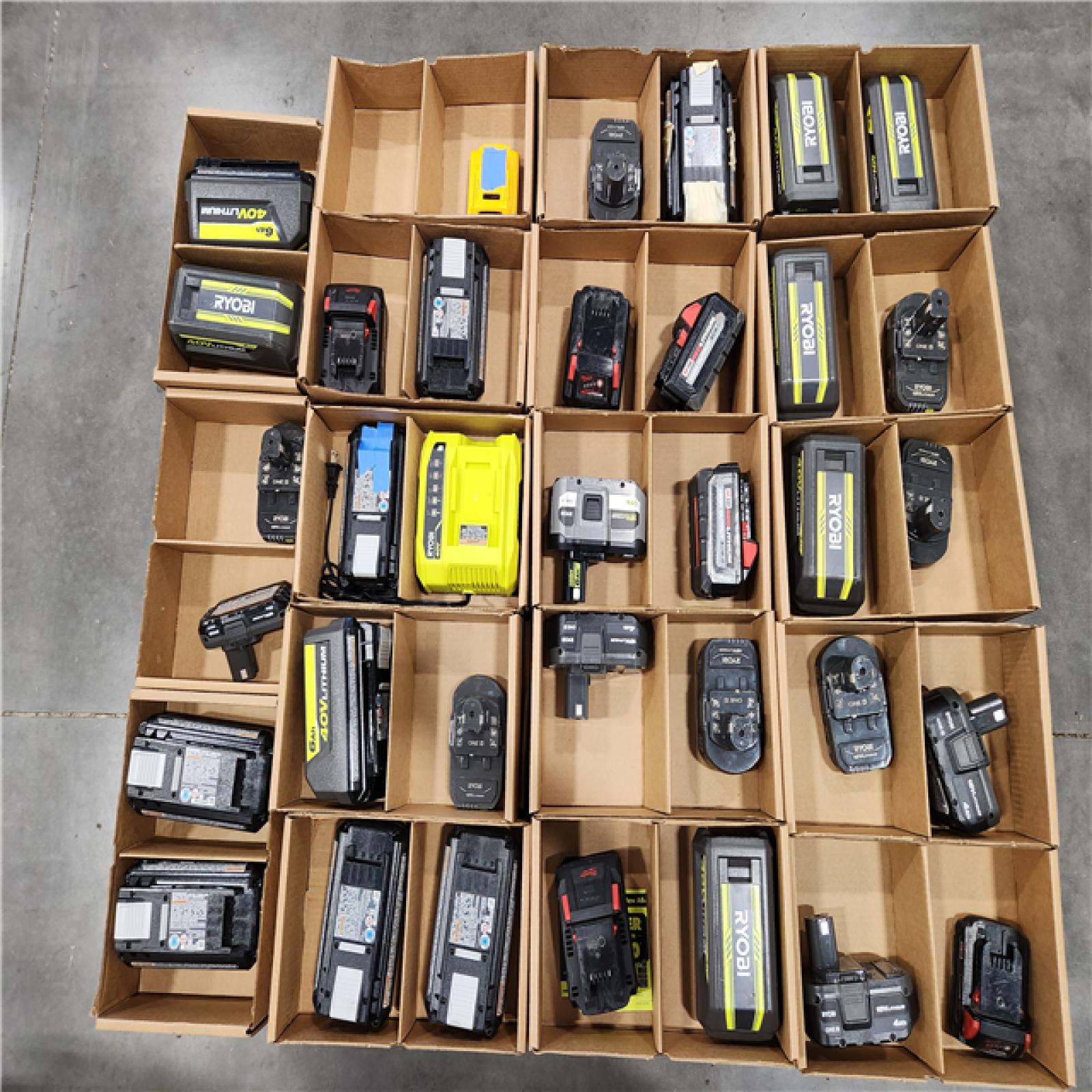 DALLAS LOCATION AS-IS BATTERY PALLET