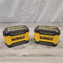 AS-IS DEWALT FLEXVOLT 20-Volt/60-Volt MAX Lithium-Ion 6.0Ah Battery Pack (2-Pack)