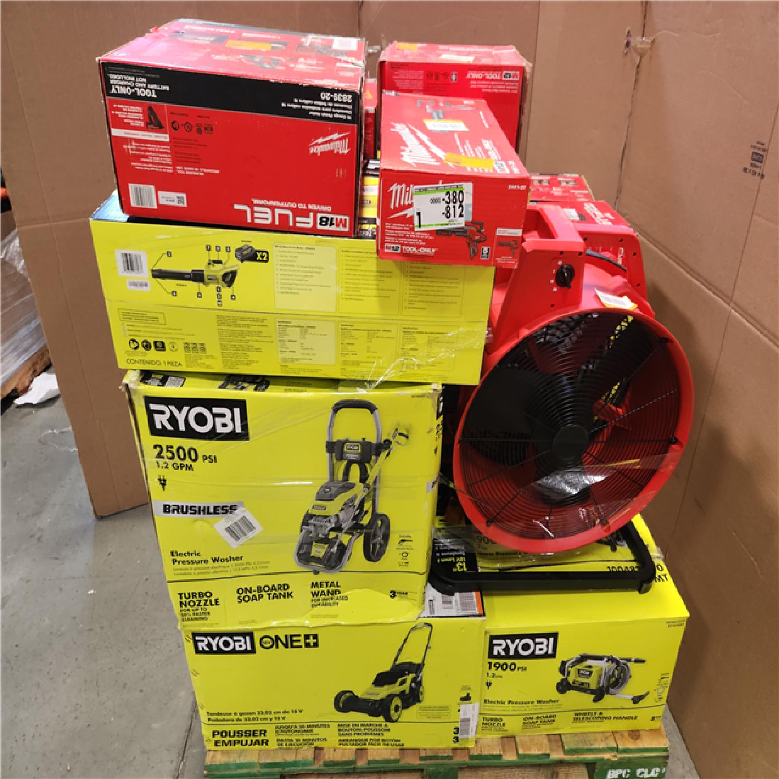 CALIFORNIA AS-IS TOOL PALLET