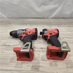AS-IS MILWAUKEE FUEL 18V Cordless Hammer Drill and Impact Driver Combo Kit