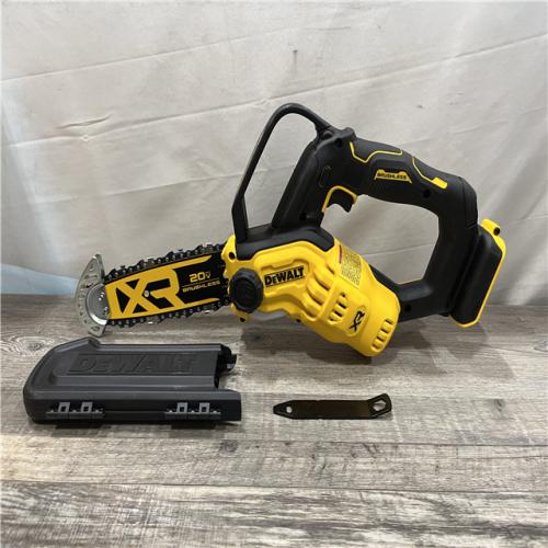 AS-IS DEWALT 20V MAX 8 in. Brushless Cordless Battery Powered Pruning Chainsaw (Tool Only)