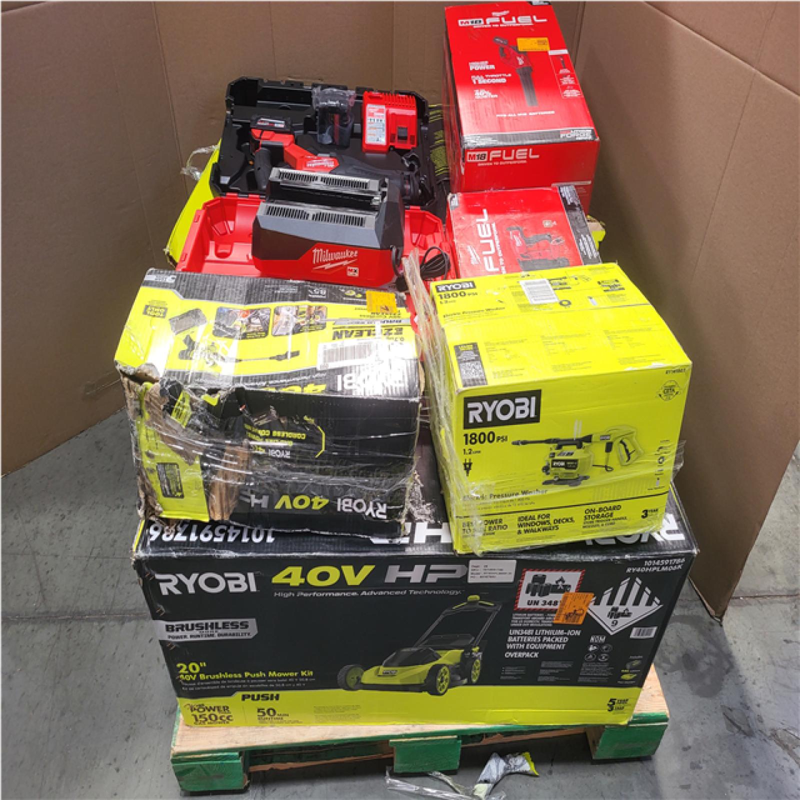 CALIFORNIA AS-IS TOOL PALLET