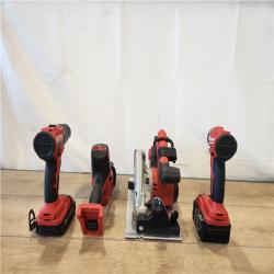 AS-IS- Milwaukee M18 4-Tool Combo Kit