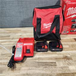 HOUSTON LOCATION - AS-IS Milwaukee M18 18V Lithium-Ion Brushless Cordless Compact Drill/Impact Combo Kit