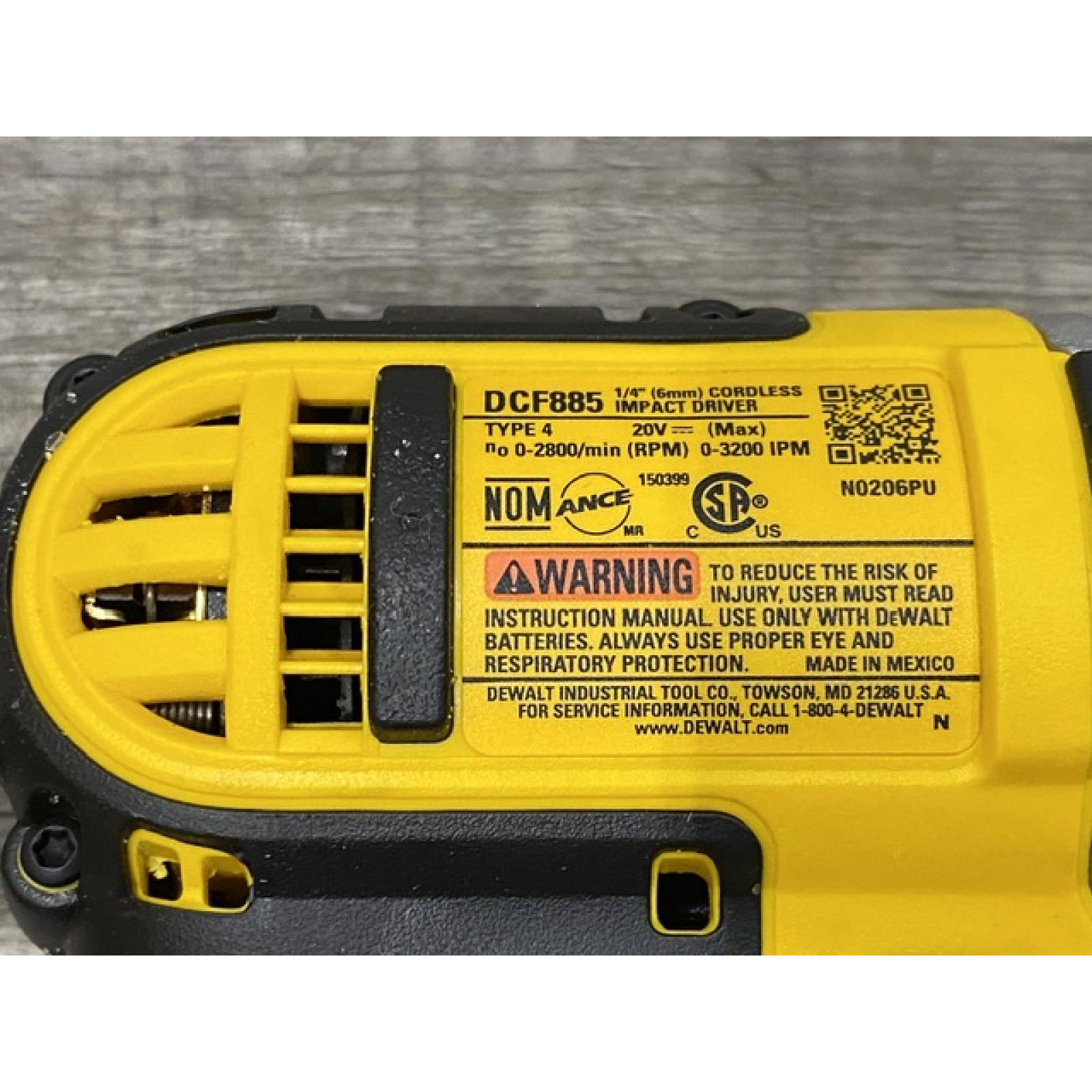 AS-IS DEWALT 20V MAX Cordless Drill/Impact 2 Tool Combo Kit