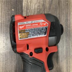 AS-IS Milwaukee FUEL 18V Lithium-Ion Brushless Cordless 1/4 in. Hex Impact Driver (Tool-Only)