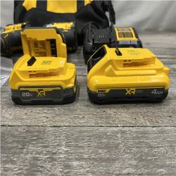 AS-IS DEWALT 20V XR Lithium-Ion Cordless 2-Tool Combo Kit