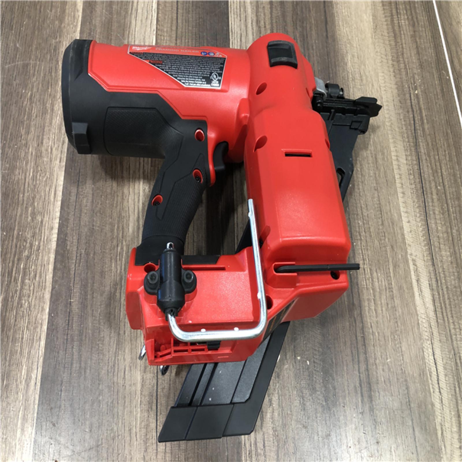 AS-IS Milwaukee  FUEL 3-1/2 in. 18-Volt 30-Degree Lithium-Ion Brushless Cordless Framing Nailer (Tool-Only)