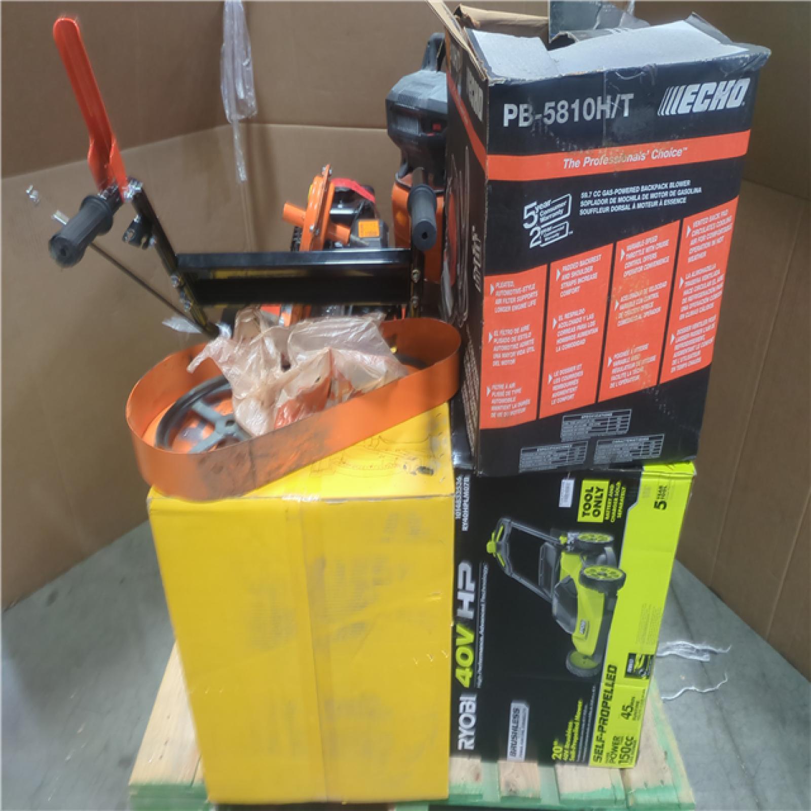 CALIFORNIA AS-IS OUTDOOR POWER EQUIPMENT