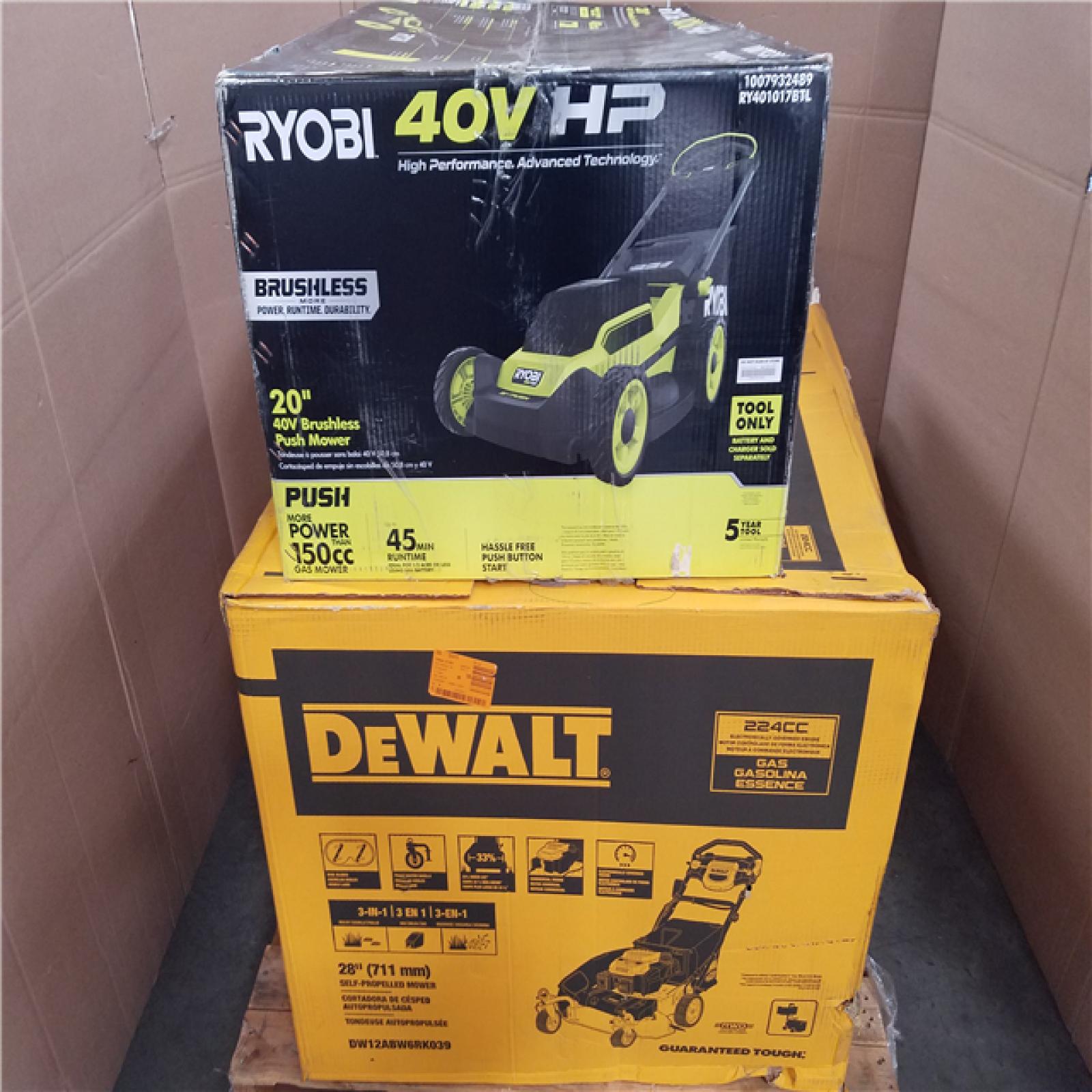 CALIFORNIA AS-IS OUTDOOR POWER EQUIPMENT