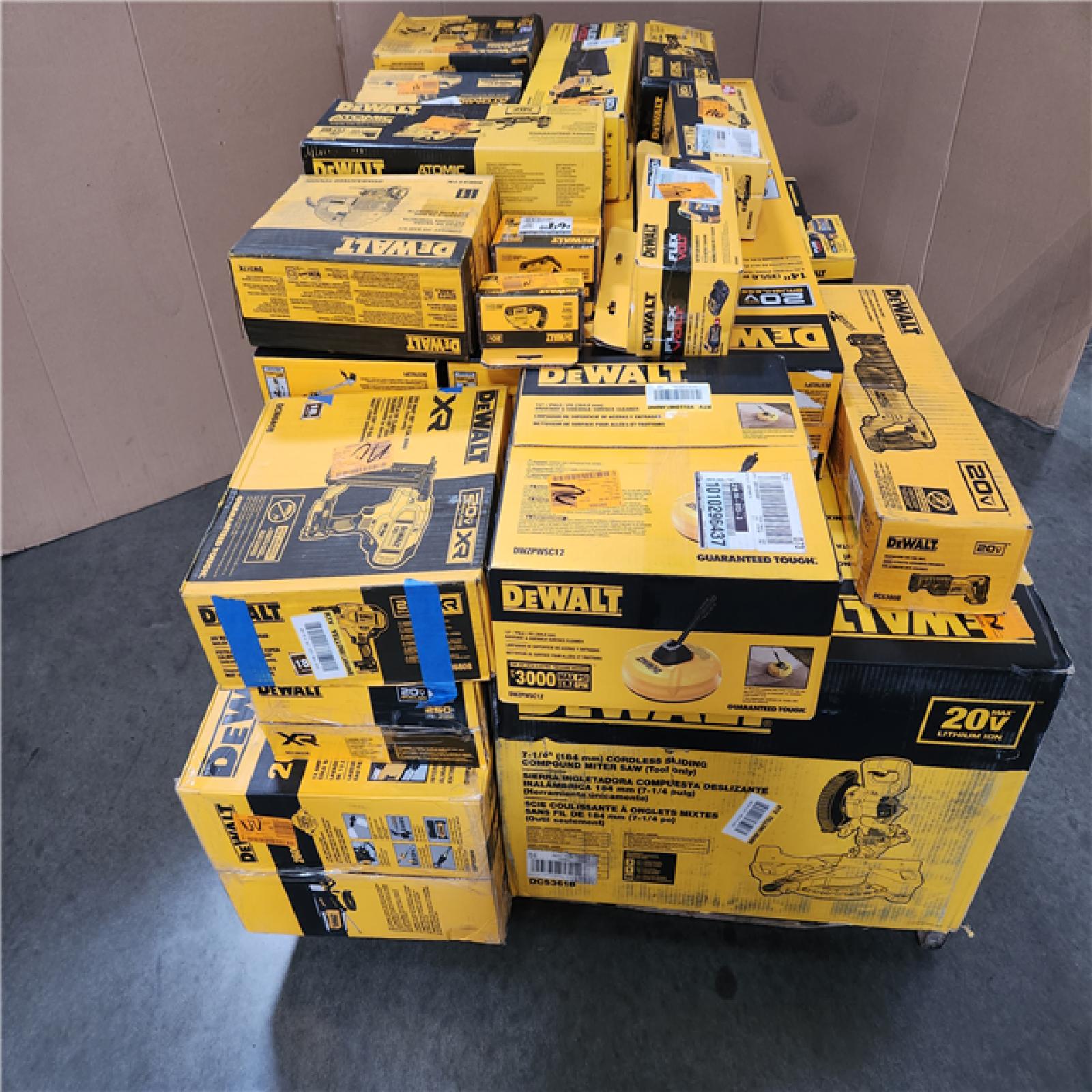 California DeWalt Tool Pallet: Appears in Excellent Condition