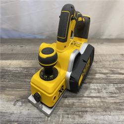 AS-IS DEWALT 20V MAX XR Cordless Brushless 3-1/4 in. Planer (Tool Only)