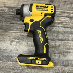 AS-IS DEWALT Atomic 20V Max Lithium-Ion Brushless Cordless Compact 1/4 in. Impact Driver Kit