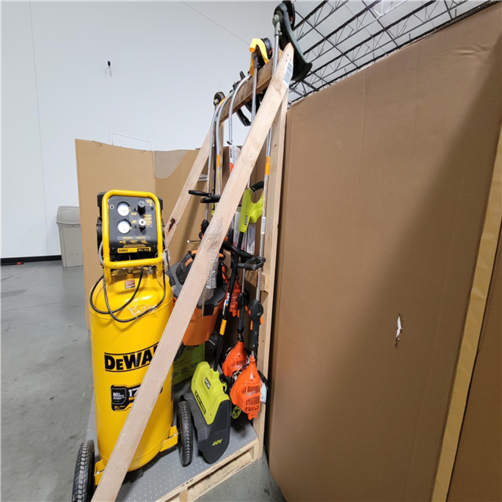 CALIFORNIA AS-IS OUTDOOR POWER EQUIPMENT