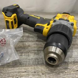 AS-IS DEWALT 20V XR Brushless Cordless 1/2 in. Hammer Drill (Tool-Only)