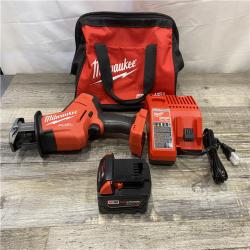 AS-IS Milwaukee FUEL 18V Lithium-Ion Brushless Cordless HACKZALL Reciprocating Saw Kit