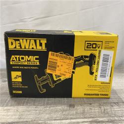 NEW - DEWALT ATOMIC 20V MAX Cordless Brushless Compact Reciprocating Saw (Tool Only)