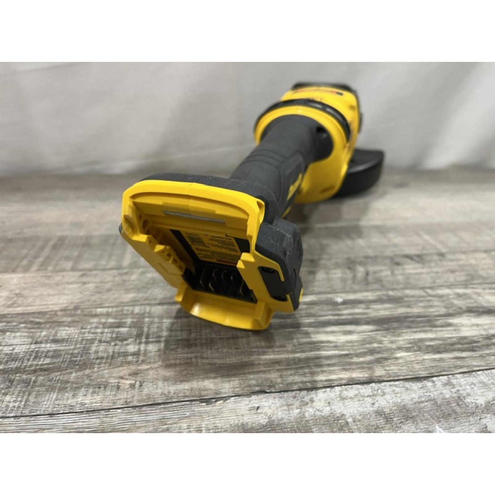 AS-IS DEWALT FLEXVOLT 60V MAX Cordless Brushless 4.5 in. to 6 in. Small Angle Grinder with Kickback Brake (Tool Only)