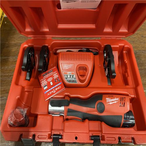 AS-IS Milwaukee 2473-22 M12 Li-Ion FORCE LOGIC Press Tool Kit New