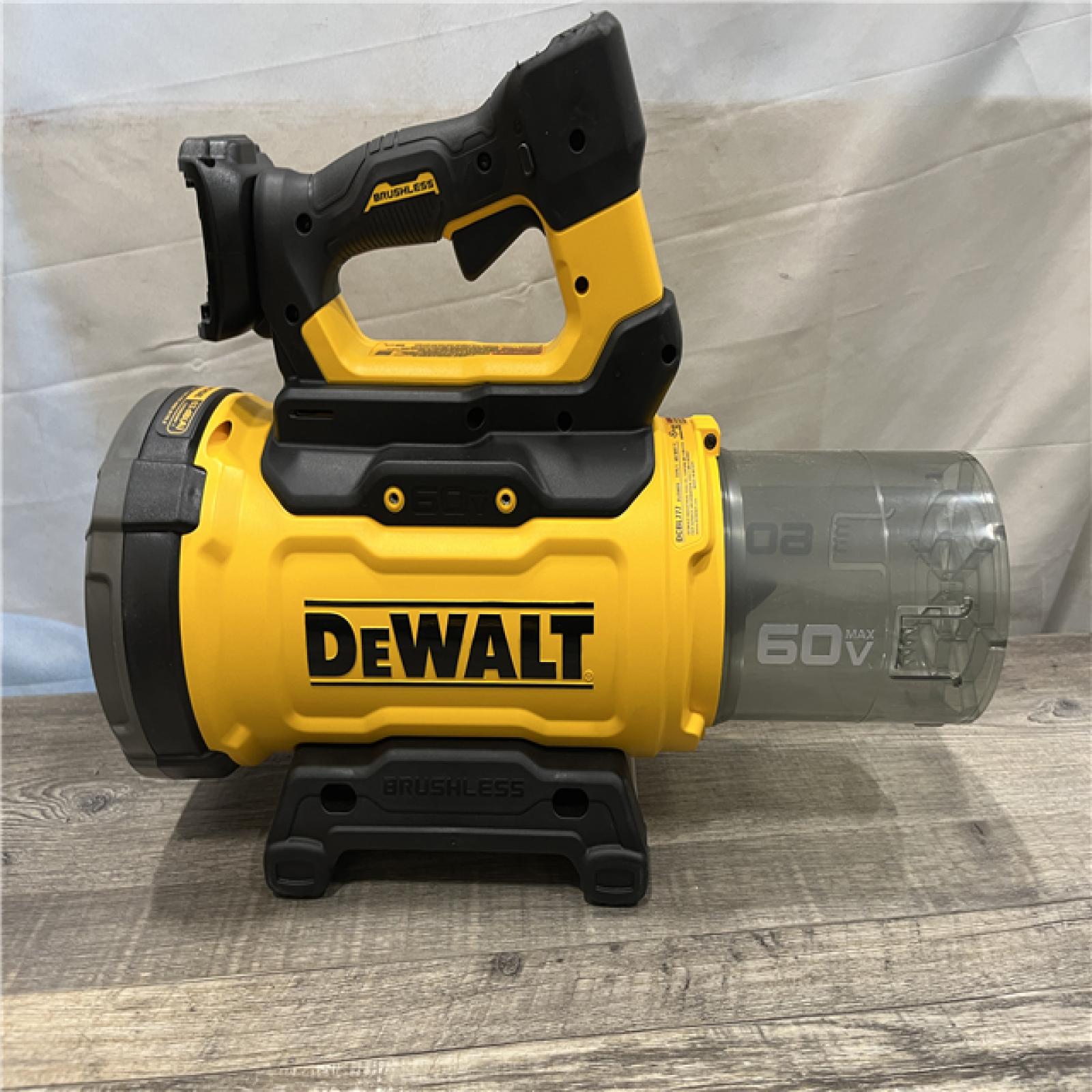 AS-IS DEWALT FLEXVOLT 60V MAX 160 MPH 760 CFM Brushless Cordless Axial Blower Kit