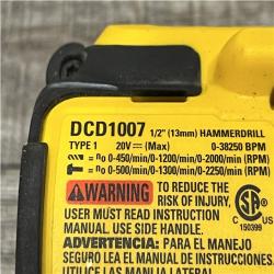 AS-IS DEWALT 20V XR Lithium-Ion Cordless Hammer Drill Kit