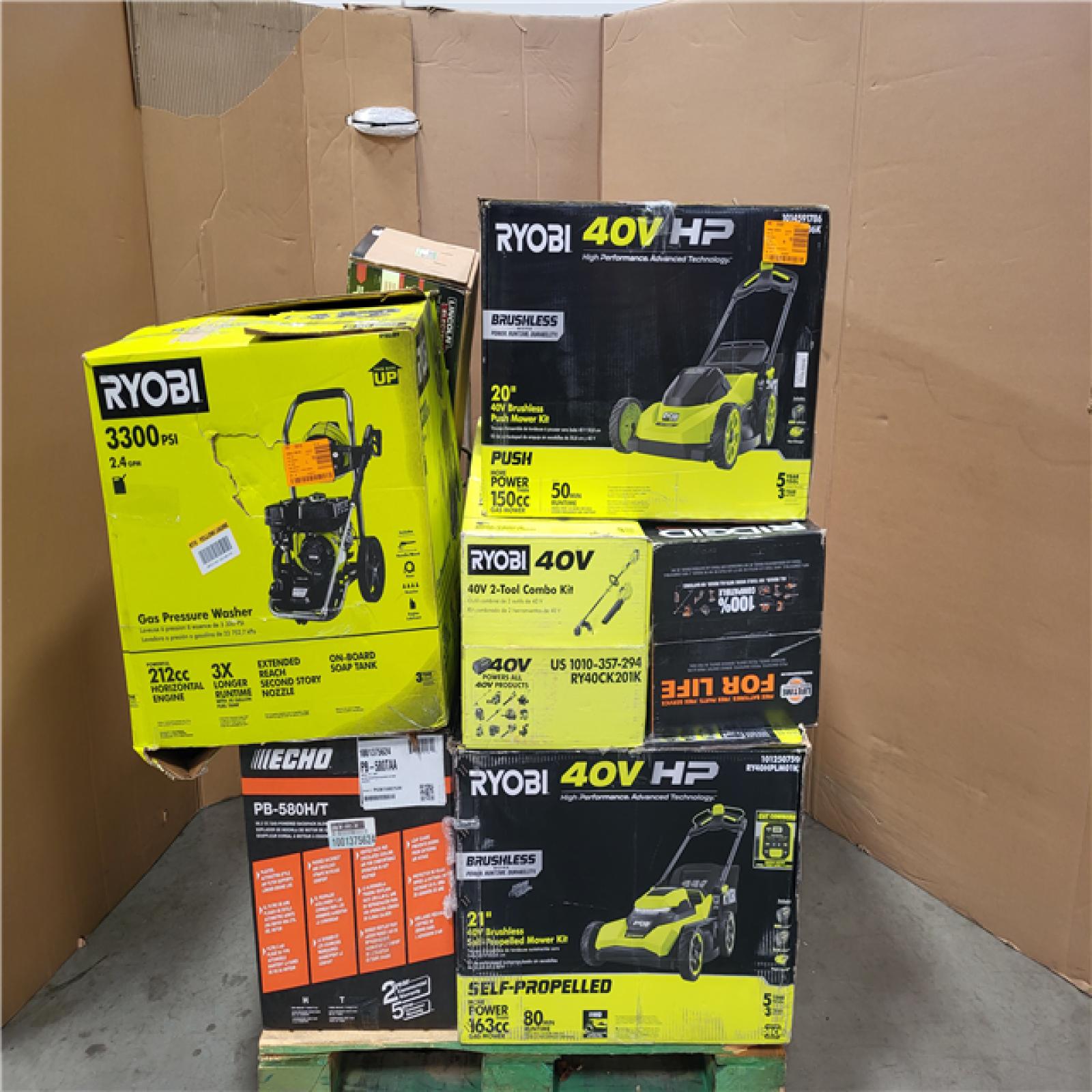 California AS-IS Outdoor Power Equipment