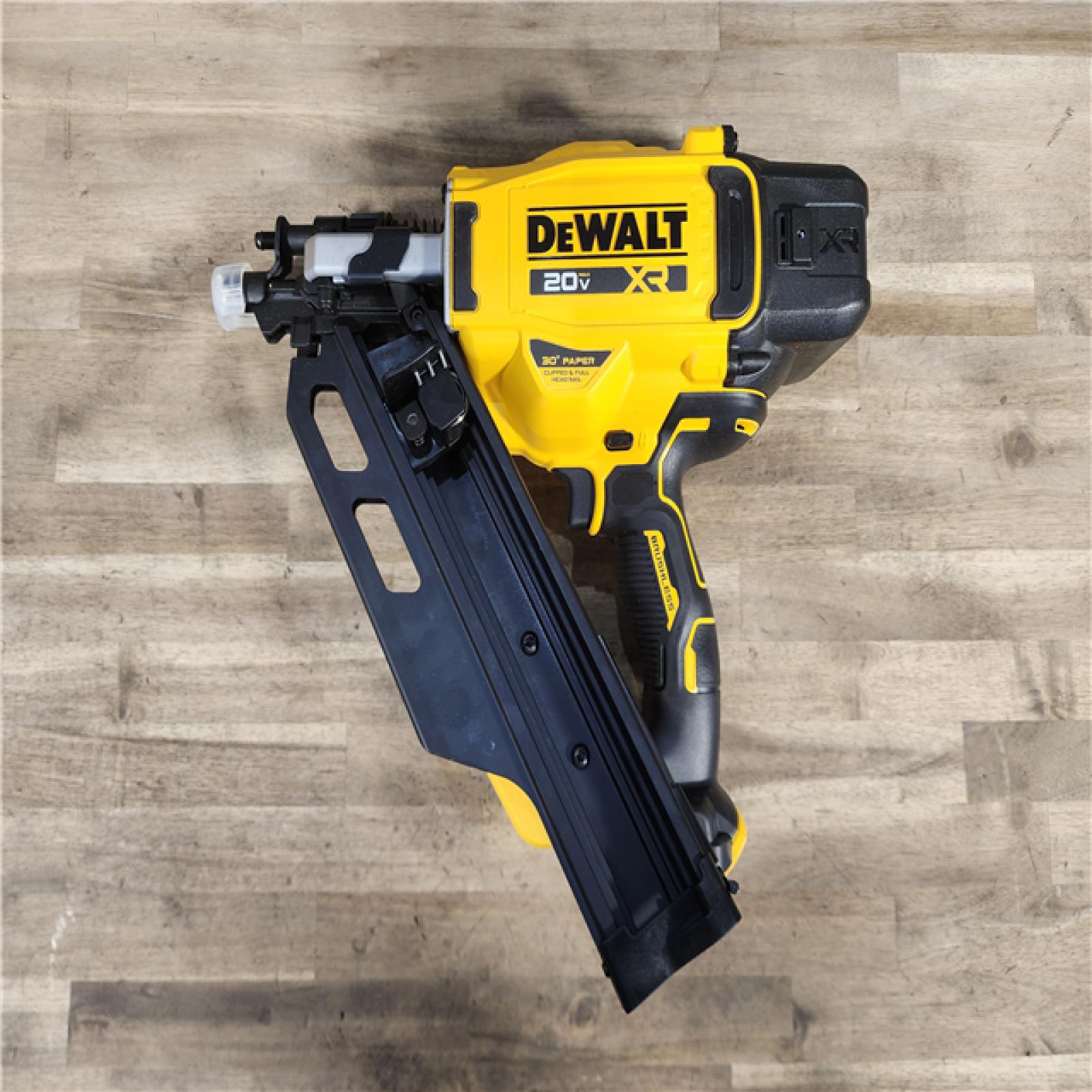 HOUSTON LOCATION - AS-IS DEWALT 20-Volt 30° Cordless Framing Nailer (Tool-Only)