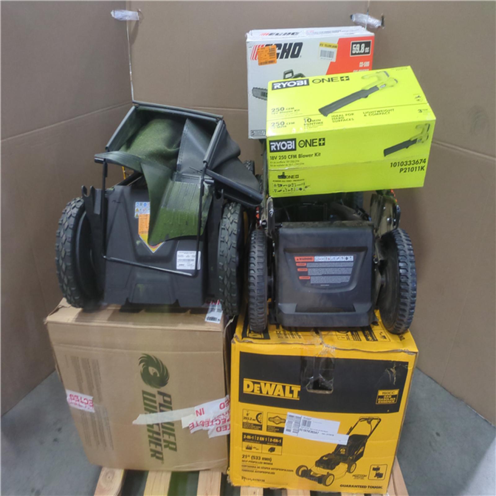 CALIFORNIA AS-IS OUTDOOR POWER EQUIPMENT