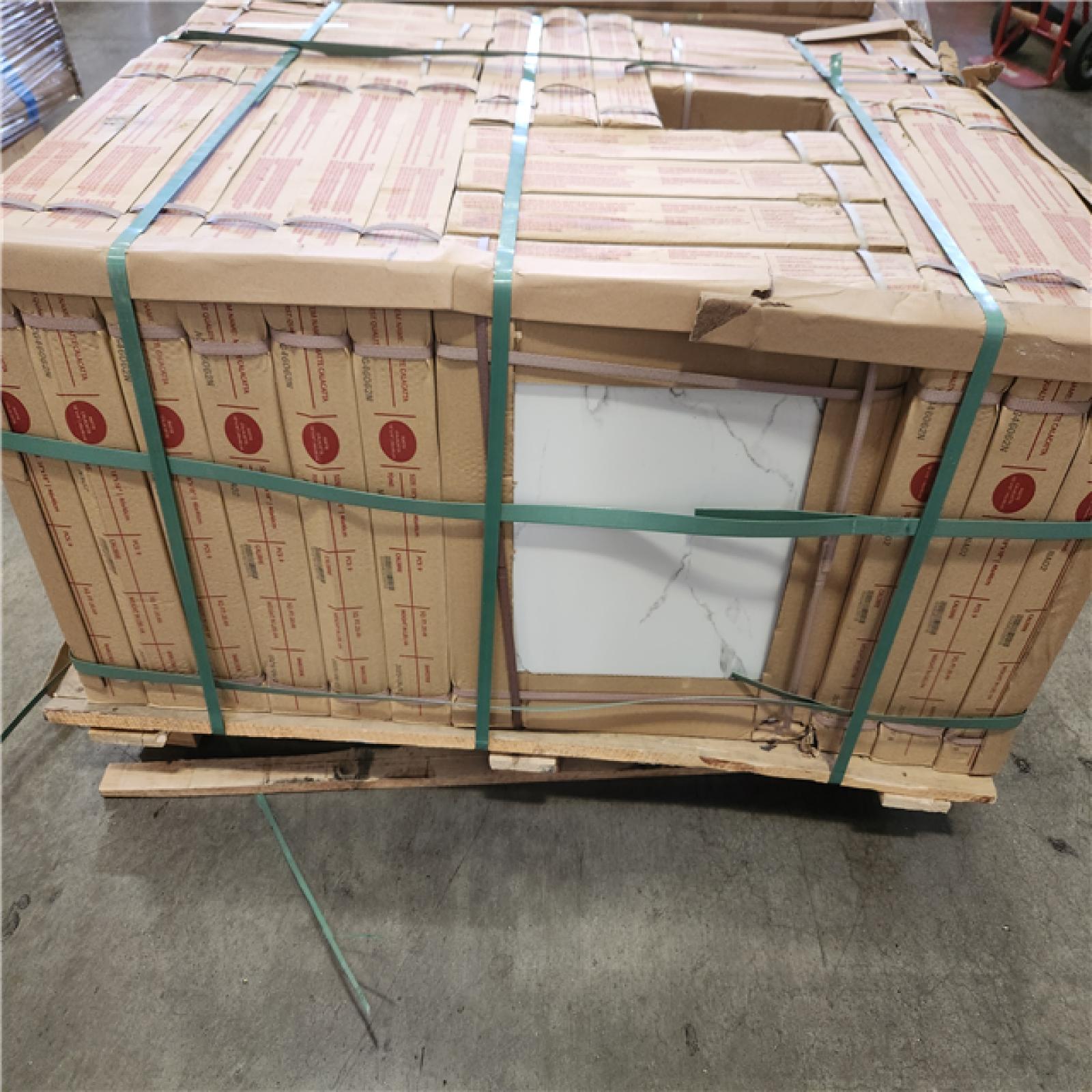 Phoenix NEW Matte Calcutta 18 in. x 18 in. Glazed Ceramic Floor and Wall Tile (491 sq. ft. (24 Case)