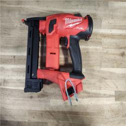 HOUSTON LOCATION - AS-IS MILWAUKEE FUEL 18-Volt Lithium-Ion Brushless Cordless 18-Gauge 1/4 in. Narrow Crown Stapler (Tool-Only)